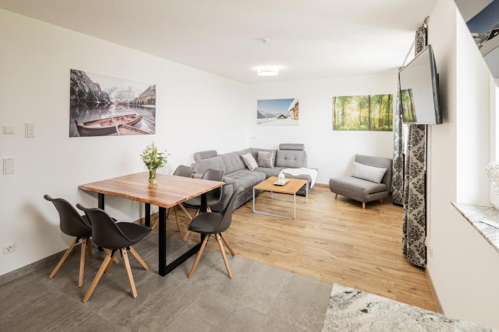 Posezení v ubytování Granit Appartements
