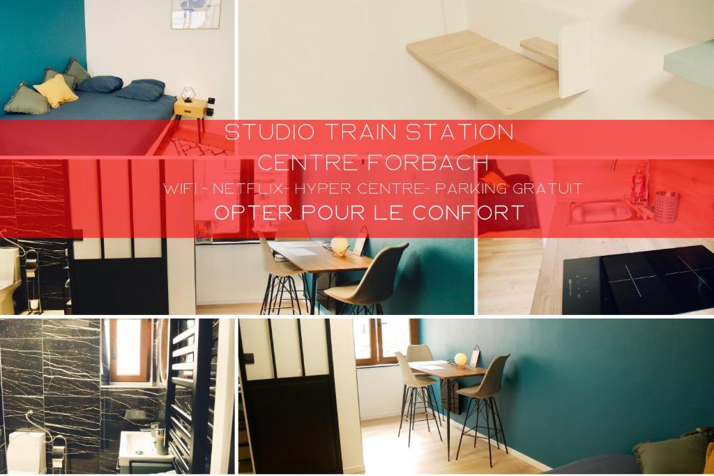 Studio - WIFI - Train Station - Love Bridgi home - Appartement D'Une Chambre