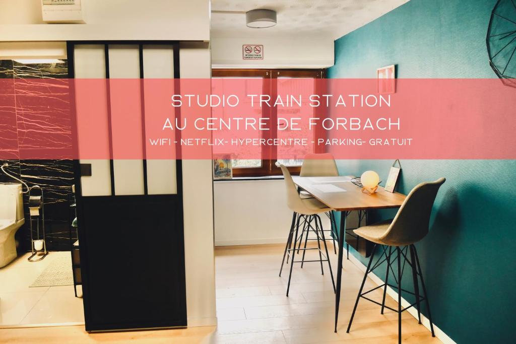 Studio - WIFI - Train Station - Love Bridgi home, Forbach – Tarifs 2023