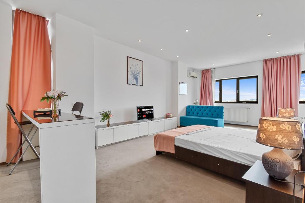 One88 Apartments - 带城市景观的套房