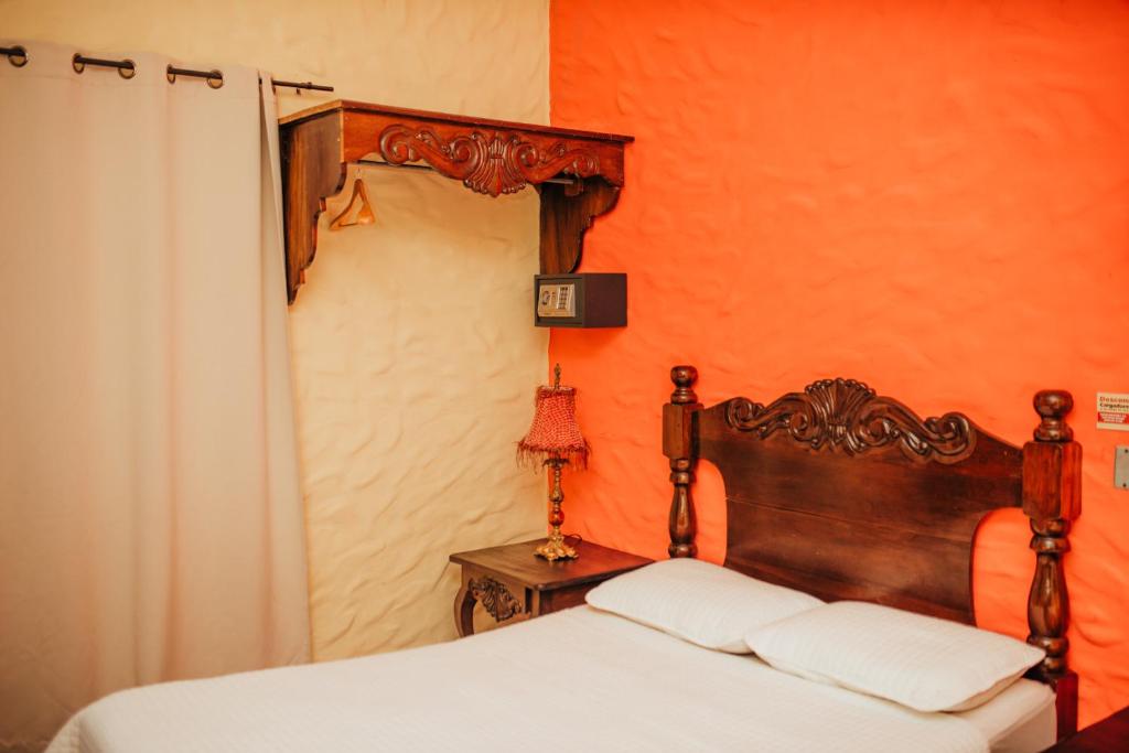 Postel nebo postele na pokoji v ubytování Hotel Condesa