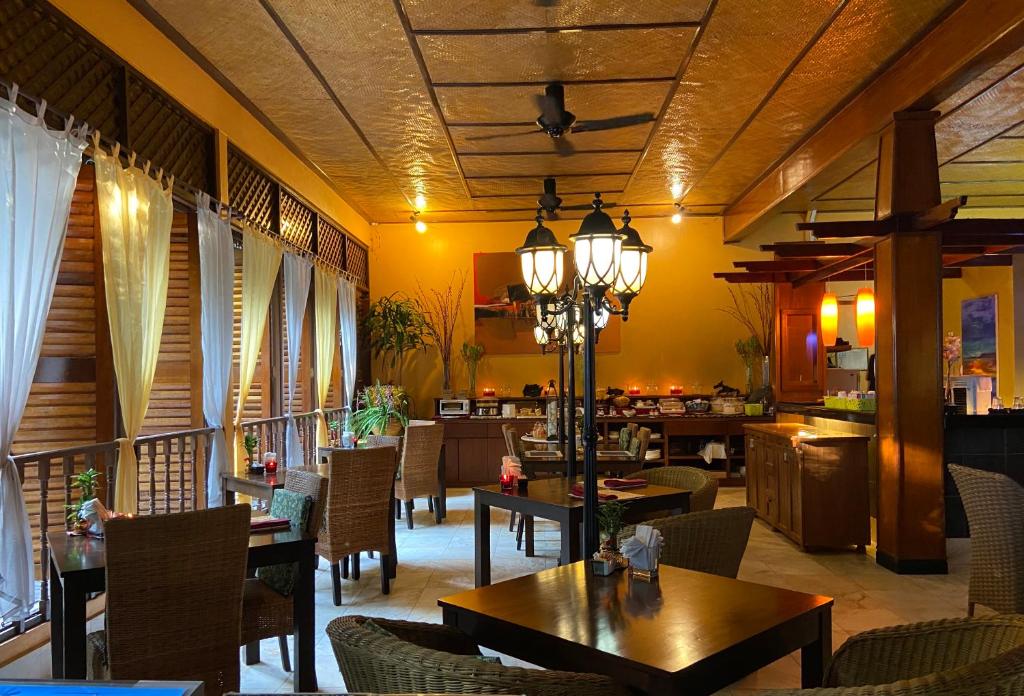 Restaurace v ubytování Villa Molek