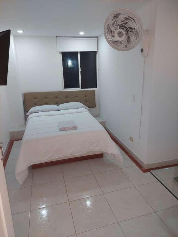 Postel nebo postele na pokoji v ubytování Hotel Bayadera Real
