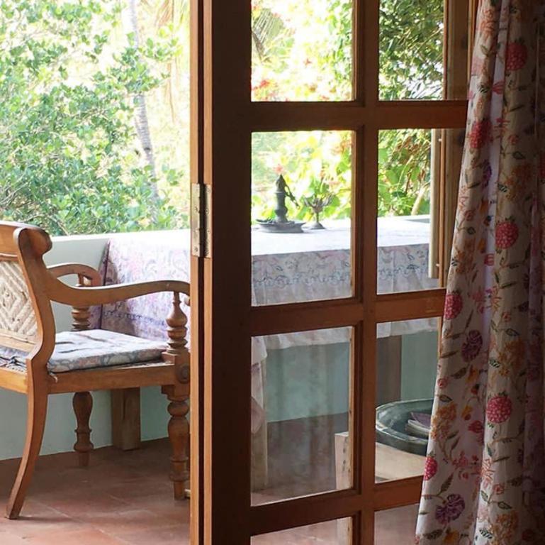 Balkón nebo terasa v ubytování Villa Jacaranda