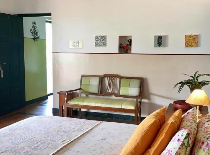 Posezení v ubytování Villa Jacaranda