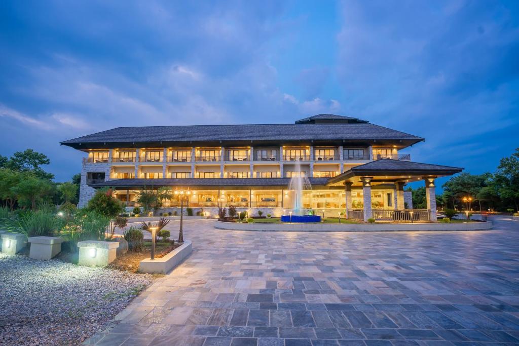 Edificio in cui si trova il resort