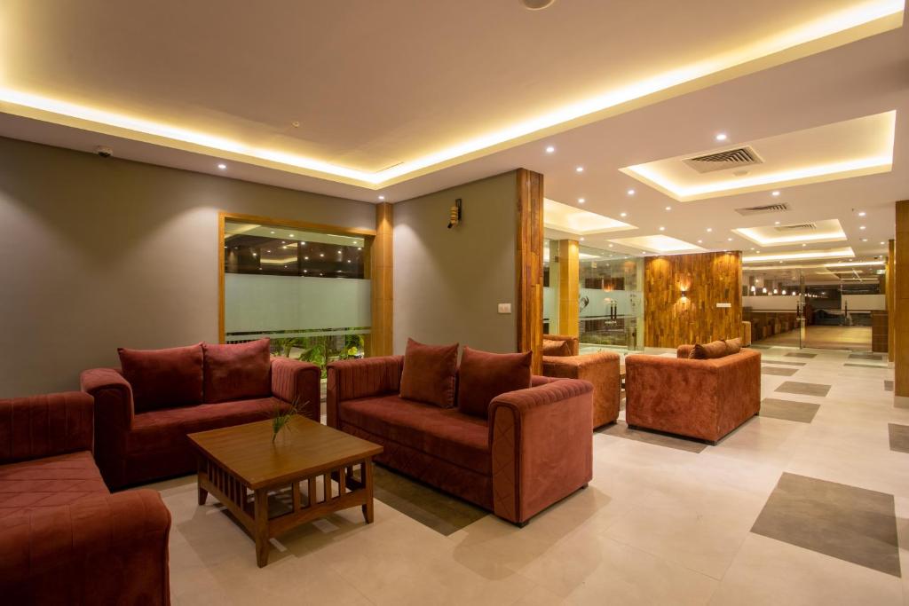 Area soggiorno di Soaltee Westend Resort Chitwan