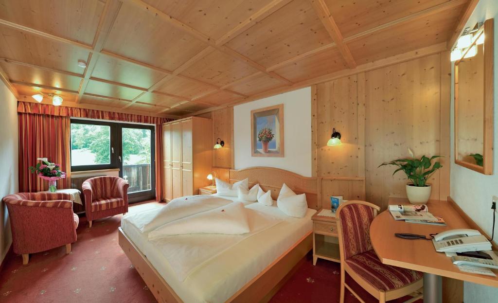 Posteľ alebo postele v izbe v ubytovaní Hotel Gut Kramerhof