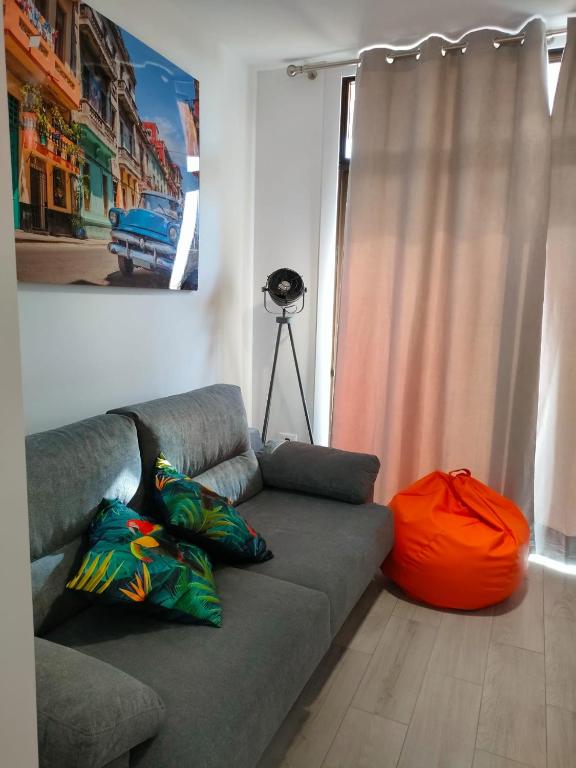 Posezení v ubytování Bonny House Los Cristianos Sea View Free Wifi