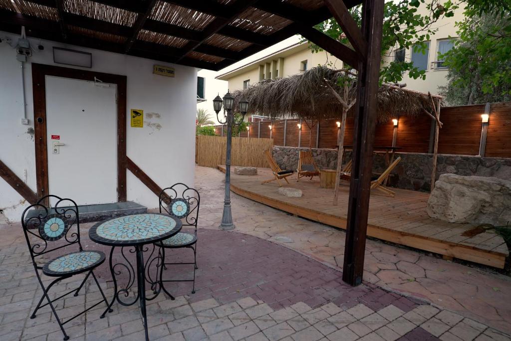 Patio nebo venkovní prostory v ubytování RAKEFET - Traveler's House - EILAT