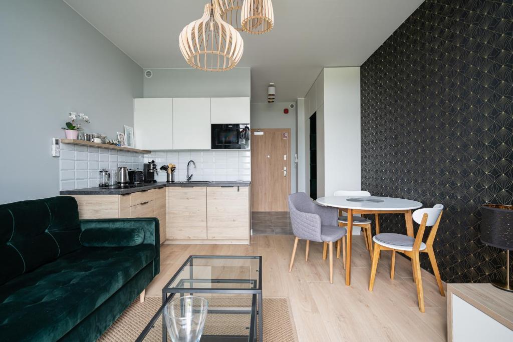RentPlanet - Apartamenty Zarembowicza - Studio Avec Canapé-lit