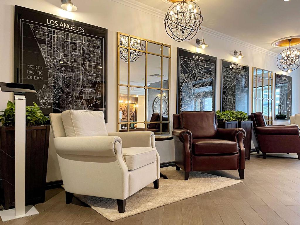 Posezení v ubytování Best Western Plus Market Square Lviv