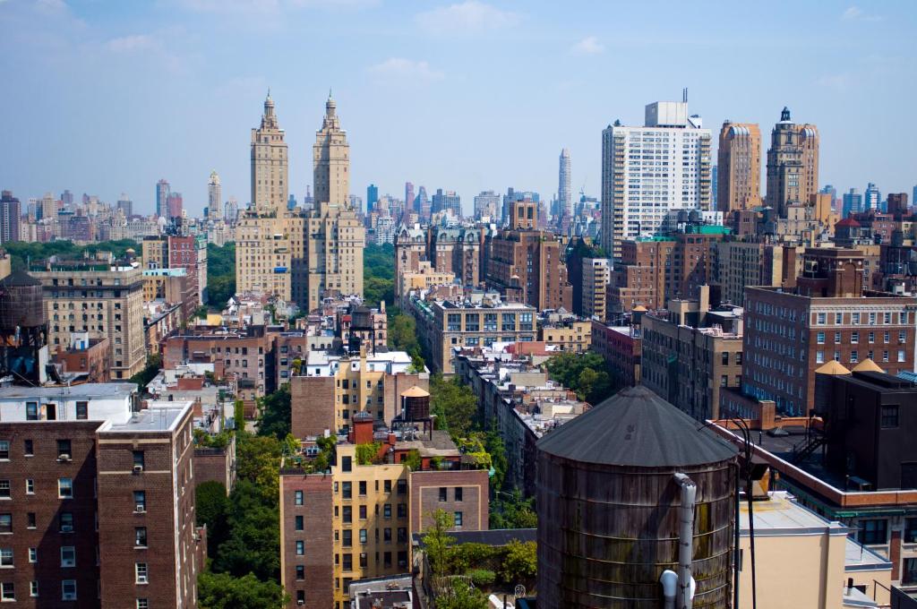 Nespecifikovaný výhled na destinaci New York nebo výhled na město při pohledu z hotelu