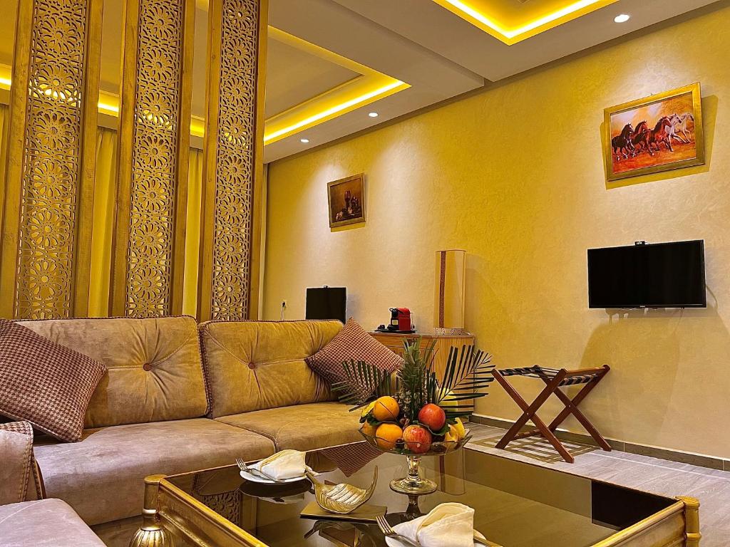 TV a/nebo společenská místnost v ubytování Z Hotel Meknes