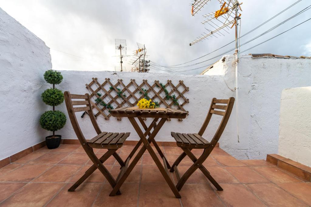 Patio nebo venkovní prostory v ubytování Precioso apartamento en Granada