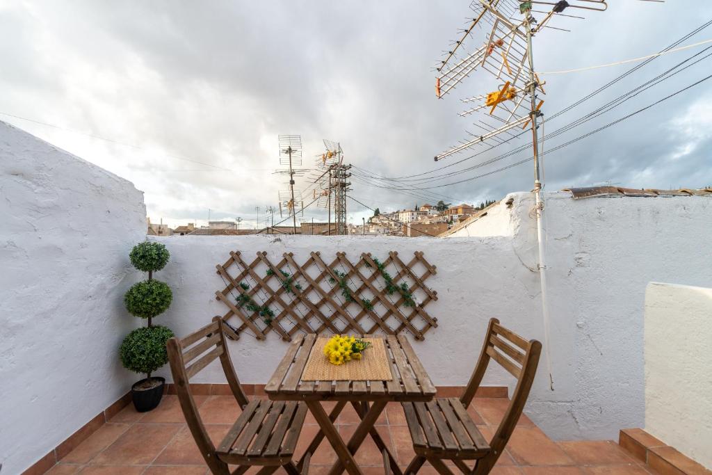 Balkón nebo terasa v ubytování Precioso apartamento en Granada