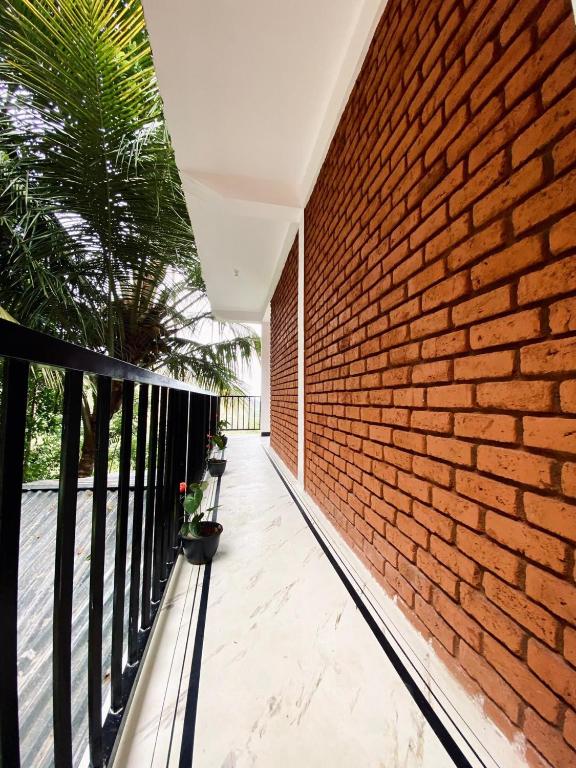 Balkón nebo terasa v ubytování adam's apple homestay