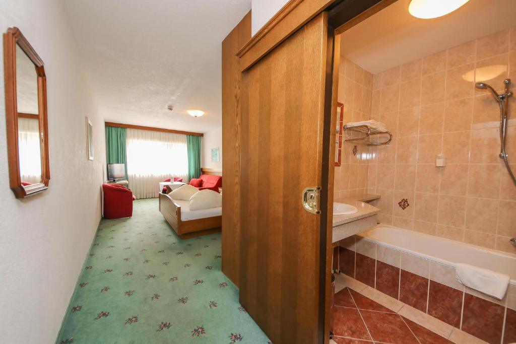Kúpeľňa v ubytovaní Hotel Dax