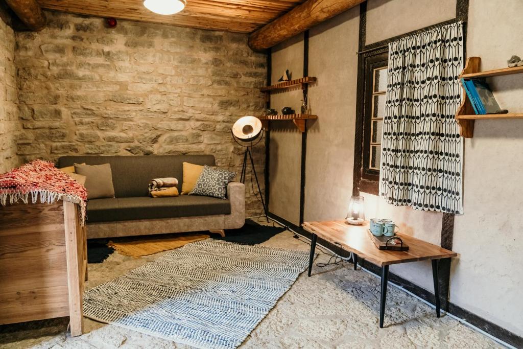 Posezení v ubytování Narva Castle Rooms
