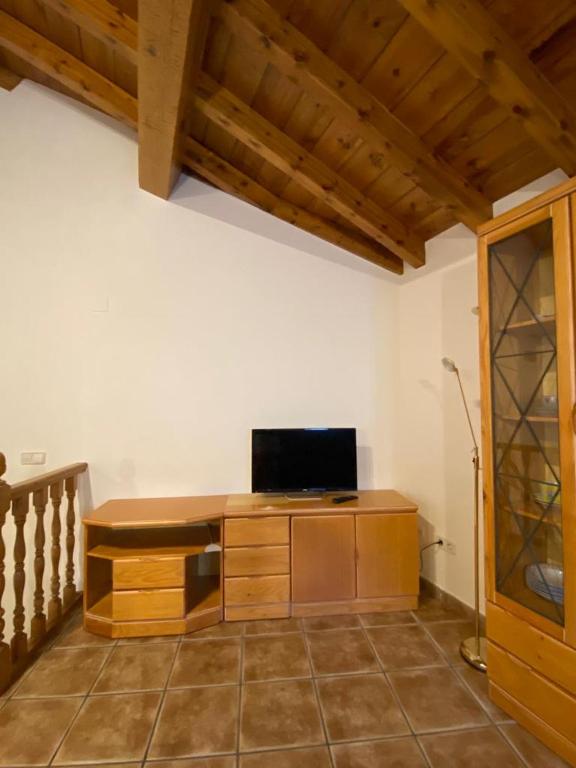 TV a/nebo společenská místnost v ubytování CASA SUERTES-FISCAL