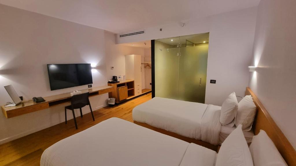 TV a/nebo společenská místnost v ubytování New President Hotel Cairo