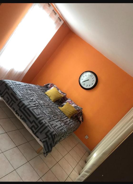 Posteľ alebo postele v izbe v ubytovaní Maison Sainte Marthe