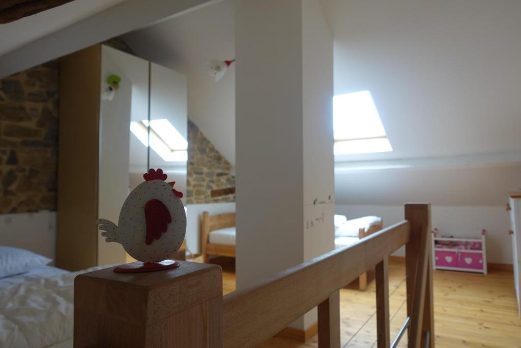 Postel nebo postele na pokoji v ubytování « Le LoMa » Ancienne fermette