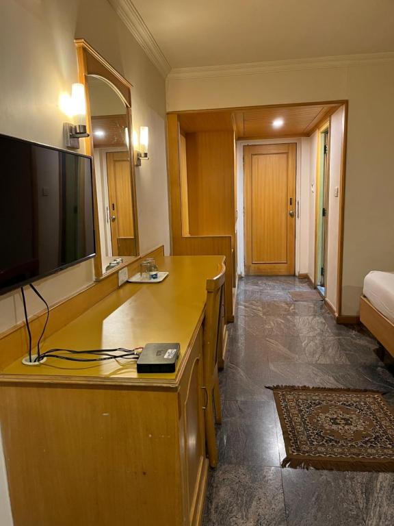TV a/nebo společenská místnost v ubytování ASR Guesthouse