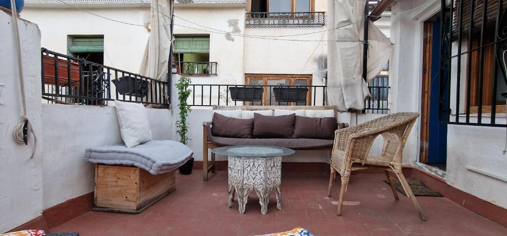 Fotografia z galérie ubytovania Casa en el Albaicin alto- 5 min Mirador San Nicolas v destinácii Granada
