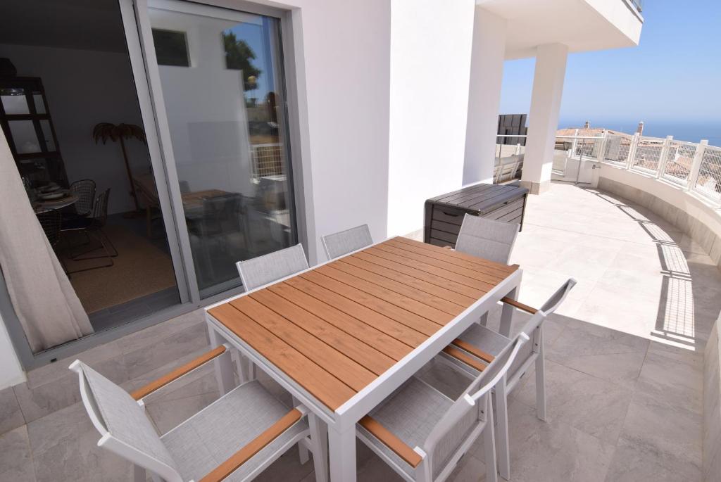 Balkón nebo terasa v ubytování Blossom Benalmádena Pueblo