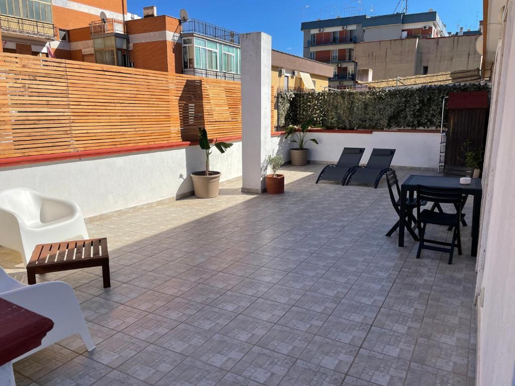 Balkon lub taras w obiekcie Blu Balena - appartamento piano attico con terrazze