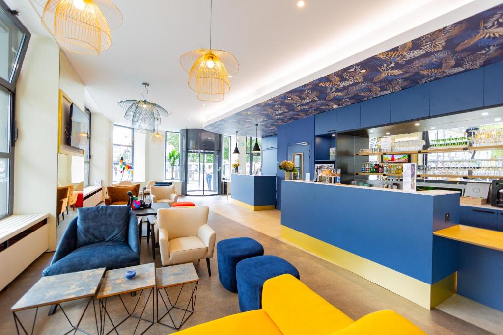 Posezení v ubytování Best Western Mulhouse Salvator Centre