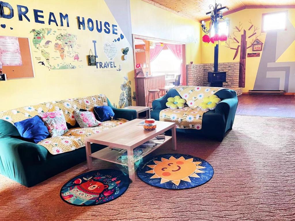 Posezení v ubytování Sarah's dreamhouse B&B