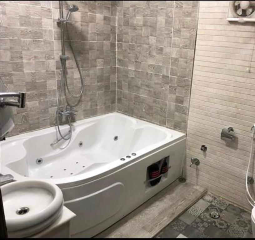 Koupelna v ubytování Jeeda Residence