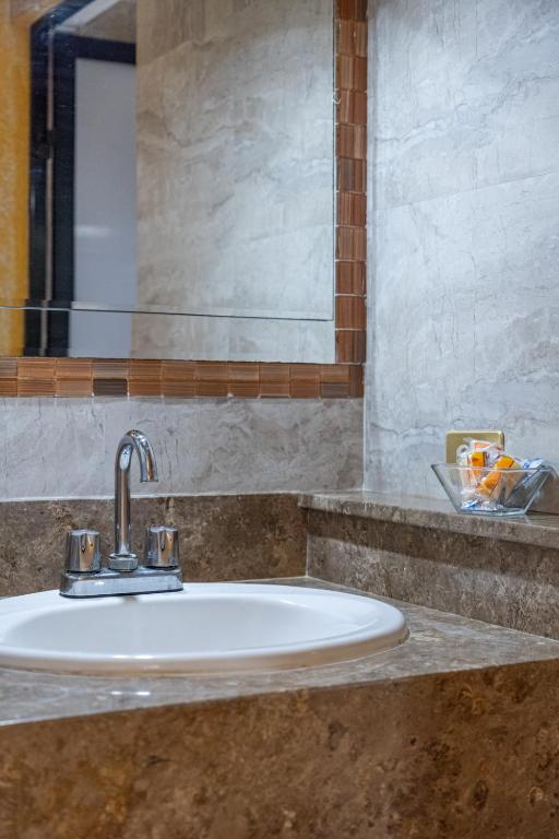 Koupelna v ubytování Hotel Cañada Internacional