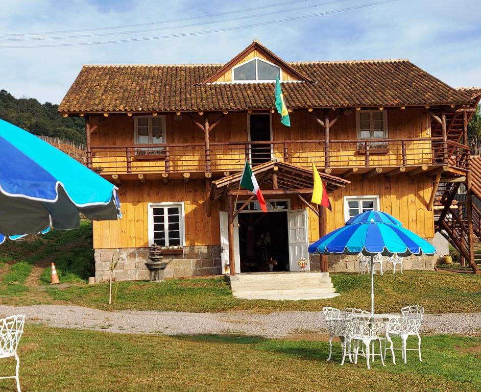 Budova, kde se penzion nachází