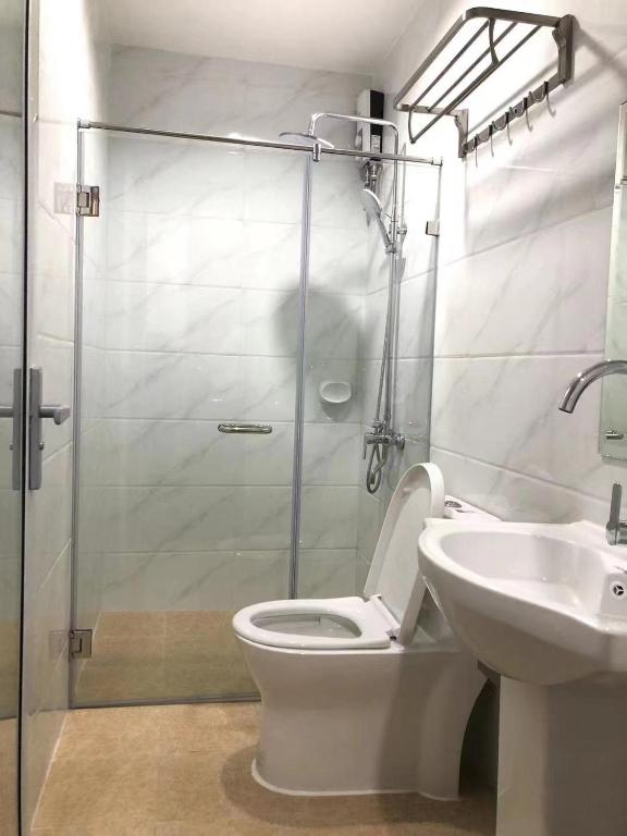 Koupelna v ubytování Meaco Royal Hotel- Aparri