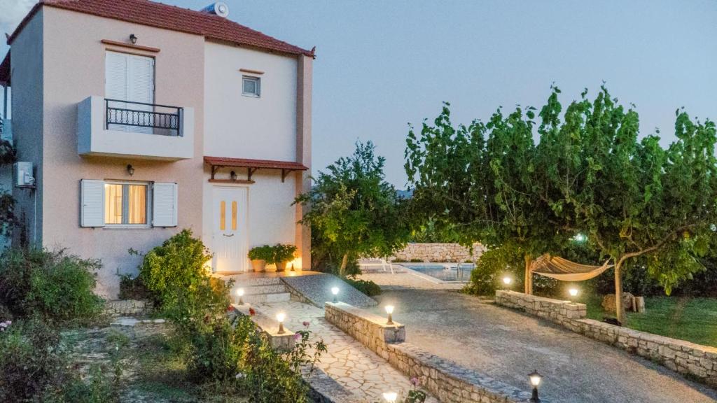Zahrada ubytování villa Nefeli