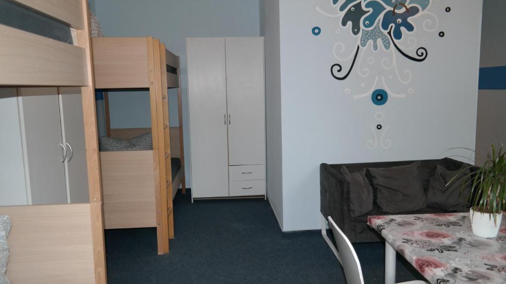 Posezení v ubytování Hostel Inn-Berlin