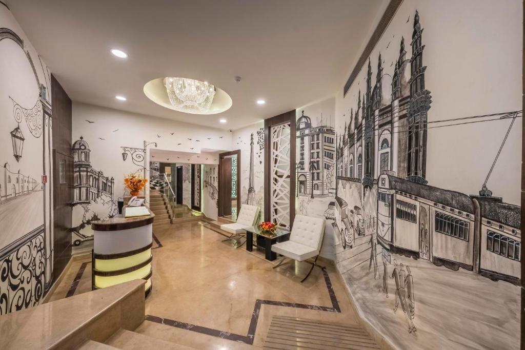 Posezení v ubytování Hotel Emirates