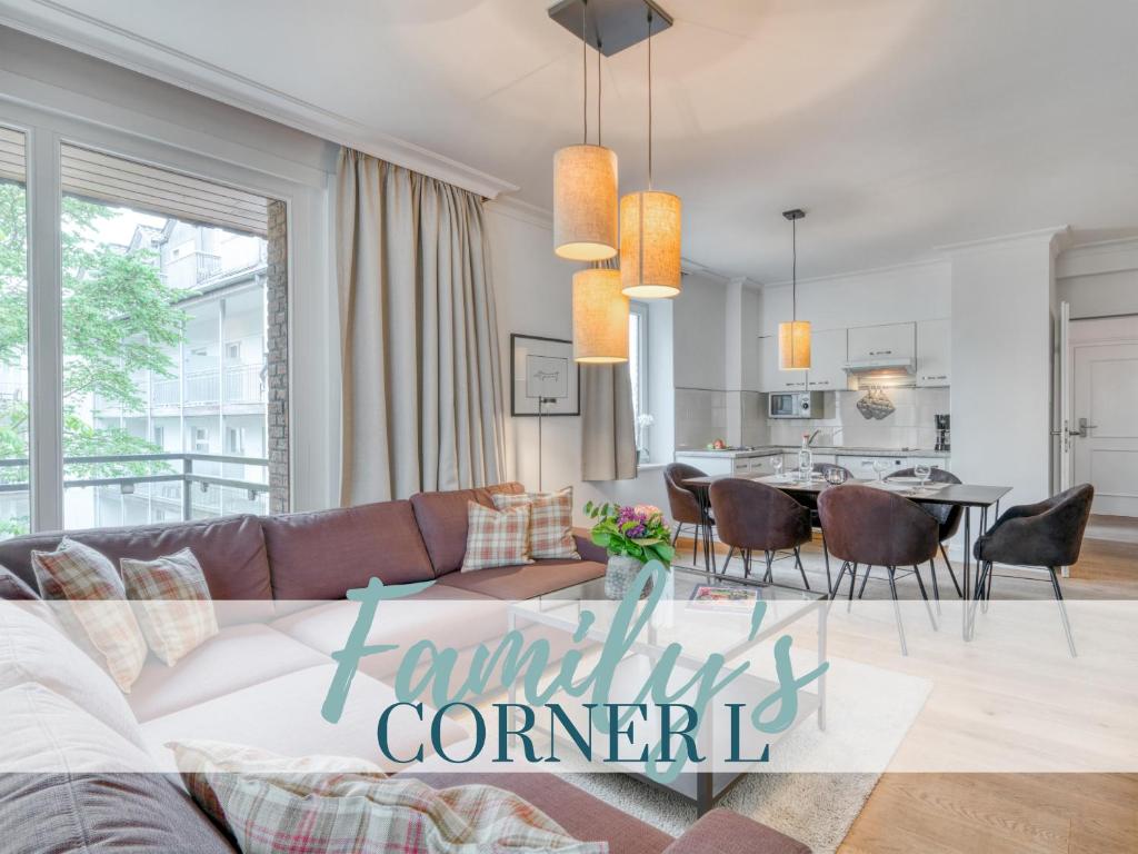 Posezení v ubytování Appartement-Hotel Timmendorfer Strand