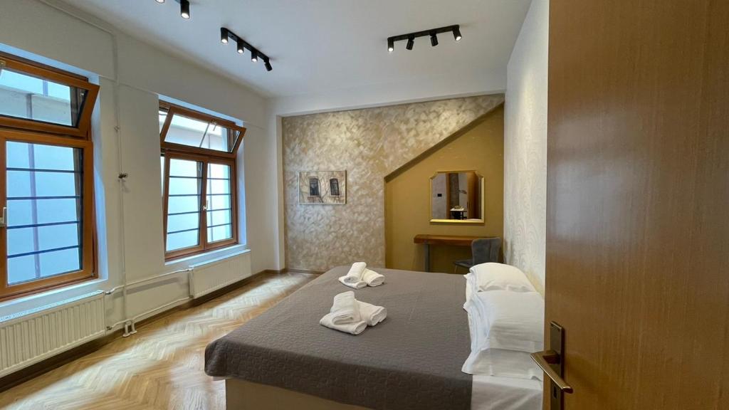 Voodi või voodid majutusasutuse Corso Apartment toas