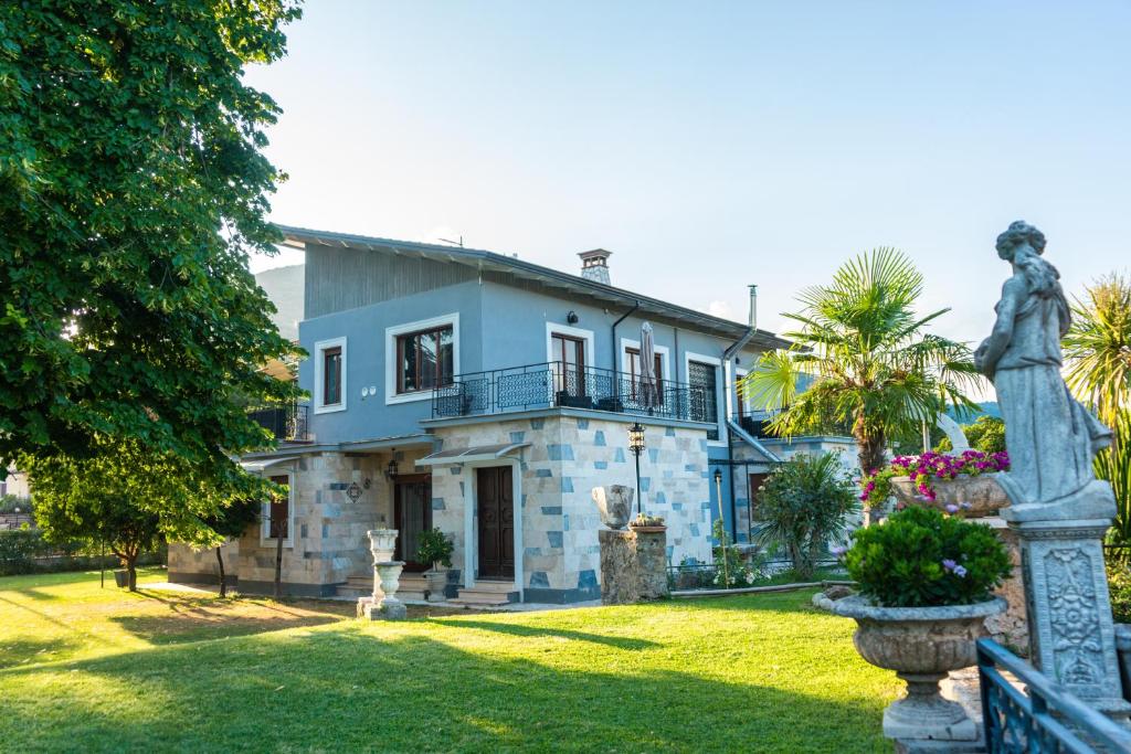 Vonkajšia záhrada v ubytovaní B&B L'EDEN