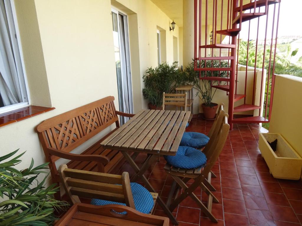 Balkon lub taras w obiekcie Alboran Hills