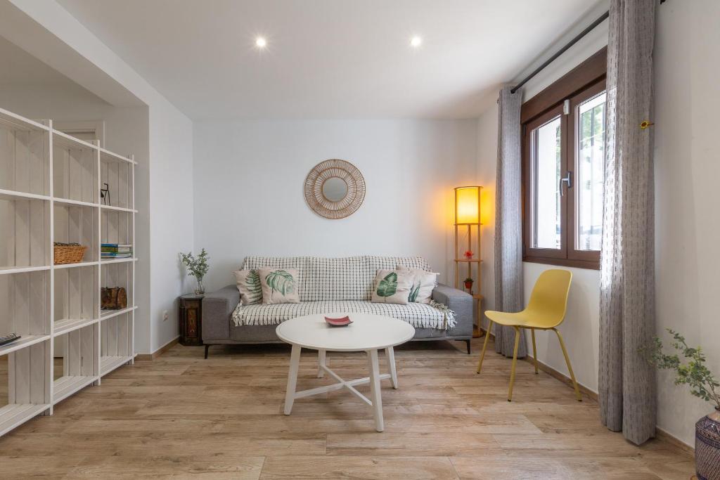 Posezení v ubytování Casa La Puente