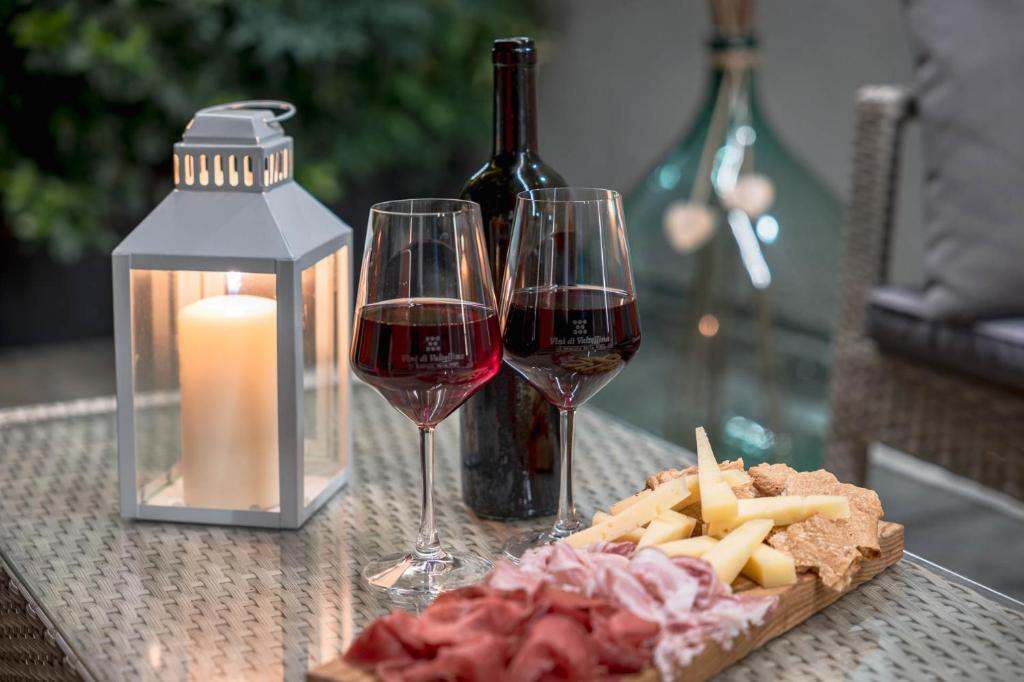 Nápoje v ubytování Arbulé Agriturismo & Spa Valtellina