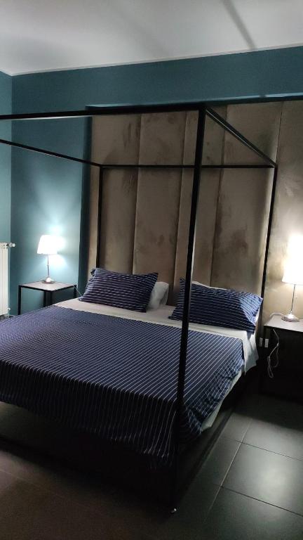 Postel nebo postele na pokoji v ubytování B&B af
