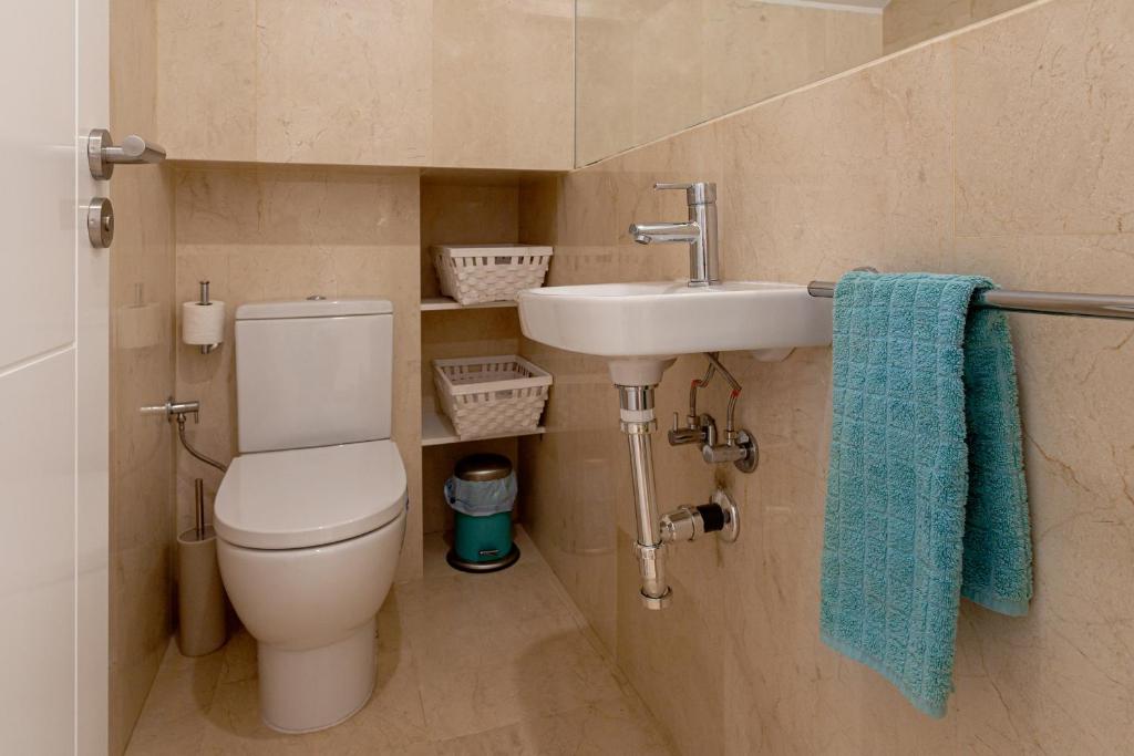 Koupelna v ubytování Zen Home Tauro