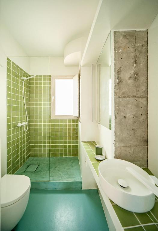 Kúpeľňa v ubytovaní Casa Chirimoyo