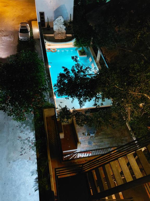 Bazén v ubytování Hotel Nojoch che nebo v jeho okolí